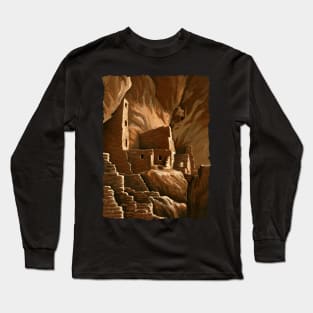 Square Tower House Long Sleeve T-Shirt